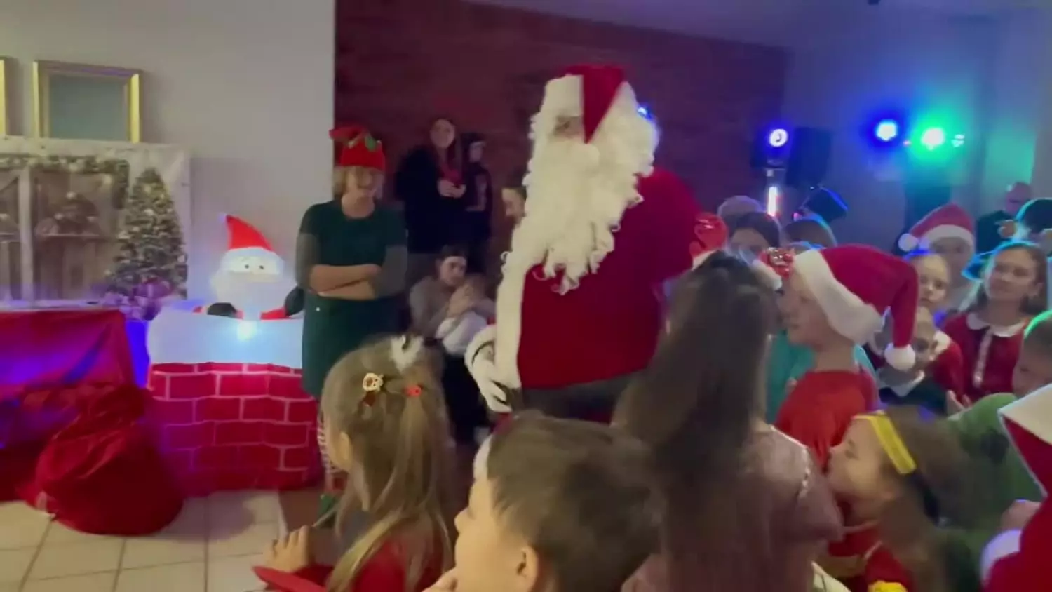Mikołaj zawitał do dzieci w Bystrem