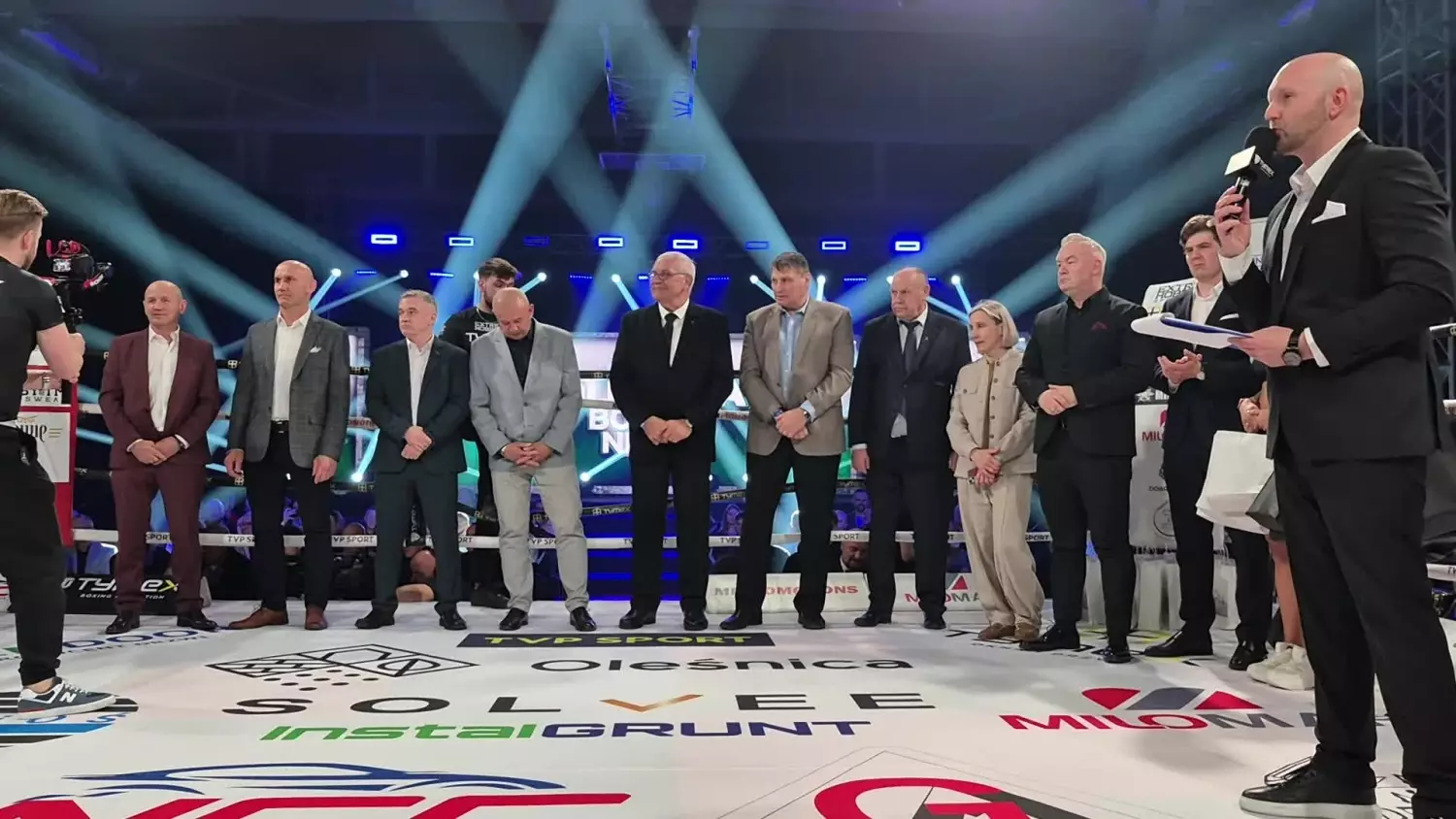 Andrzej Gołota na Gali Boksu w Oleśnicy