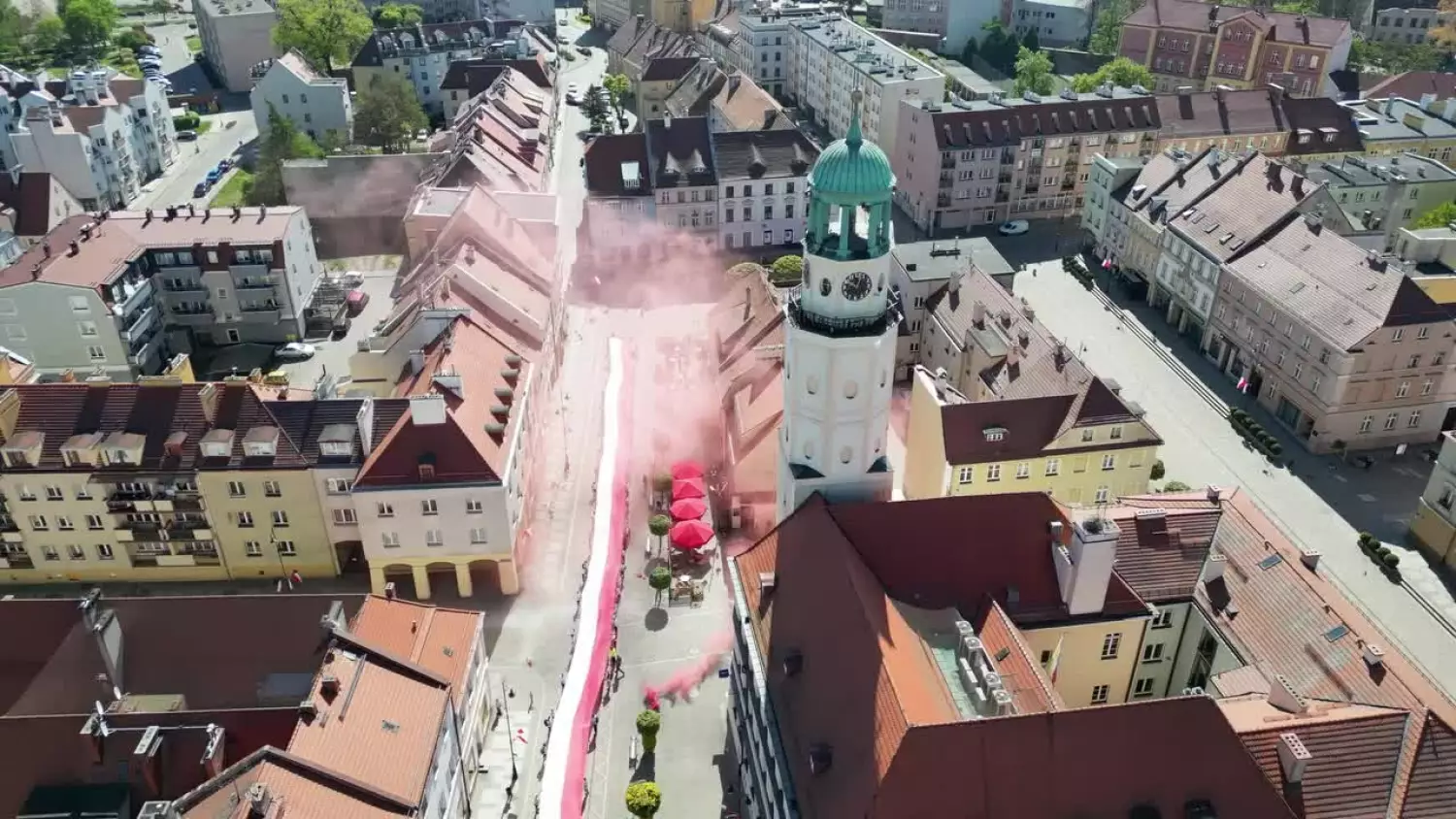 Rajd Bialo-Czerwony w Oleśnicy